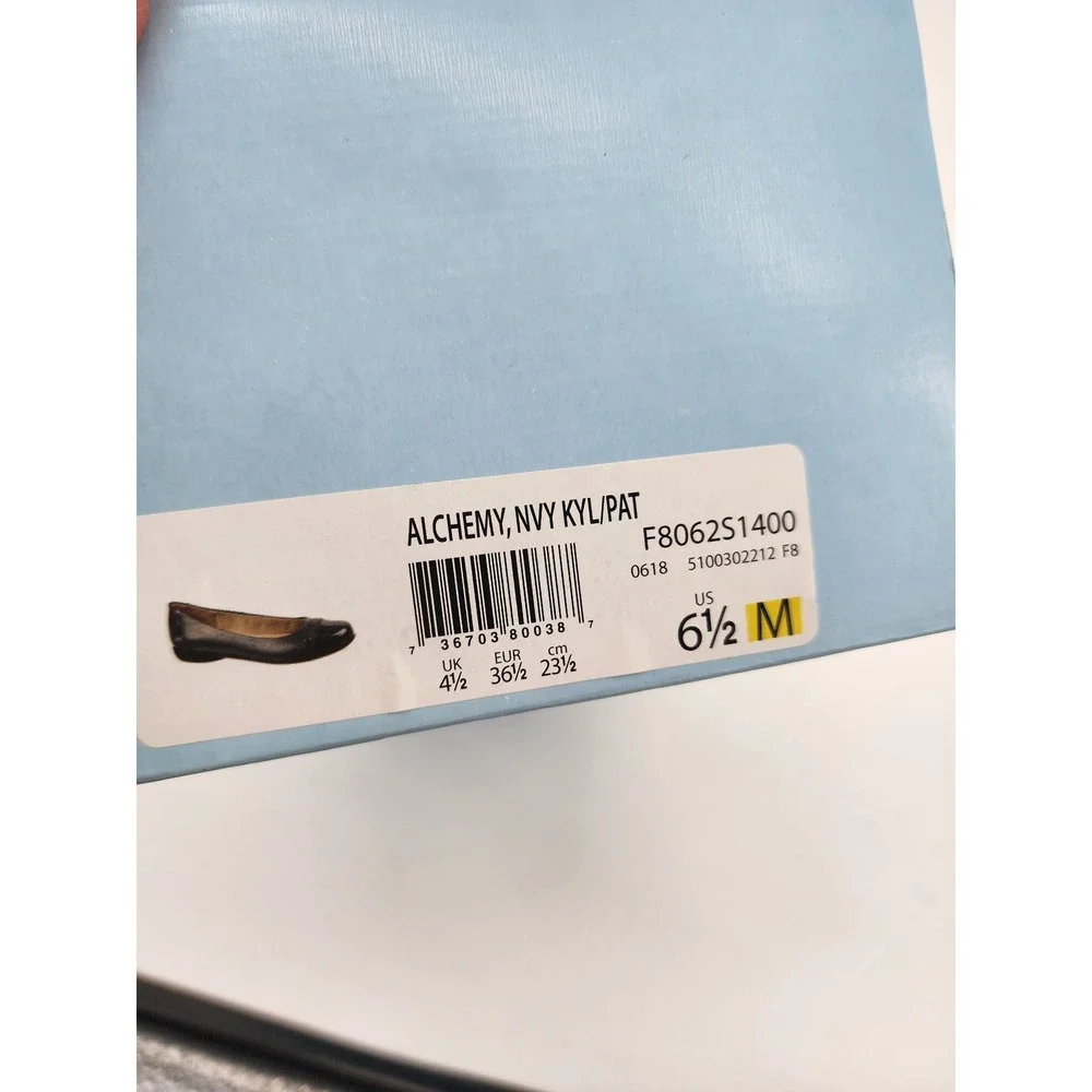 LifeStride Alchemy Womens Navy Wedge‎ Heels Memory Foam Shoes